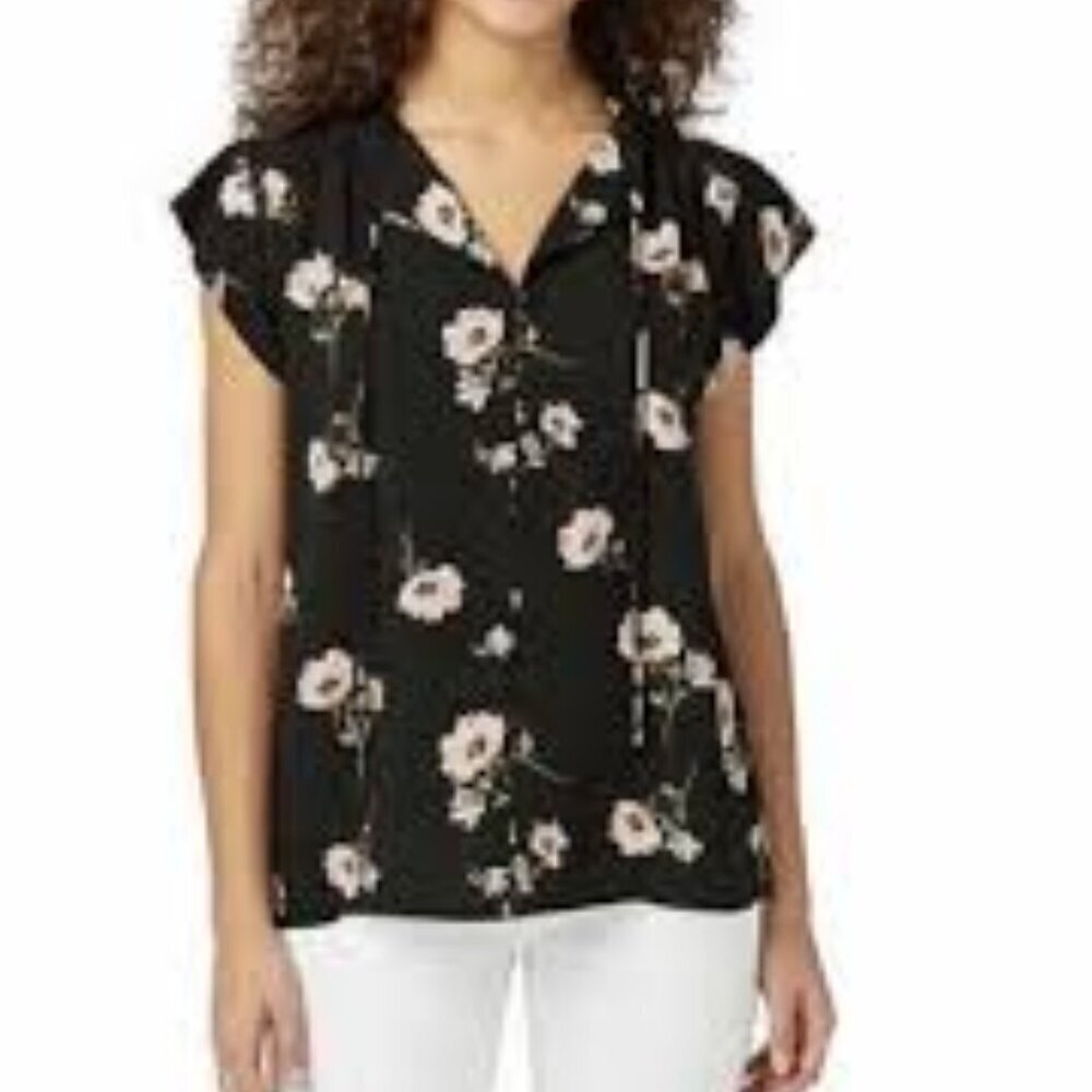 Women's Buffalo David Bitton Floral Flutter Sleeve Blouse